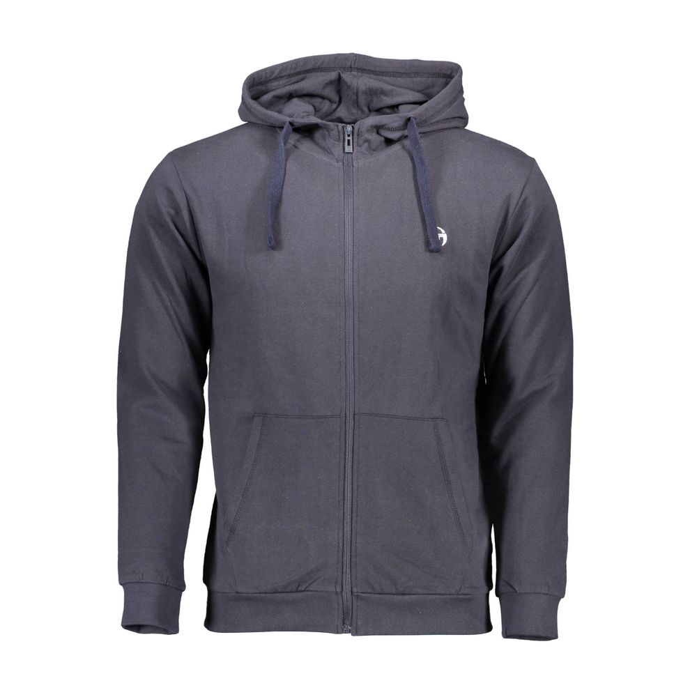 Sergio Tacchini Modri bombažni moški pulover