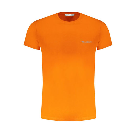 Trussardi Oranžna bombažna majica