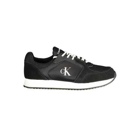 Calvin Klein Black Polietilena Moški Sneaker