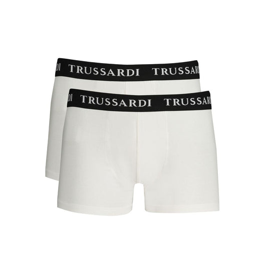Trussardi Belo bombažno spodnje perilo