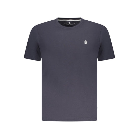 Marina Yachting Blue Cotton Men T-Shirt