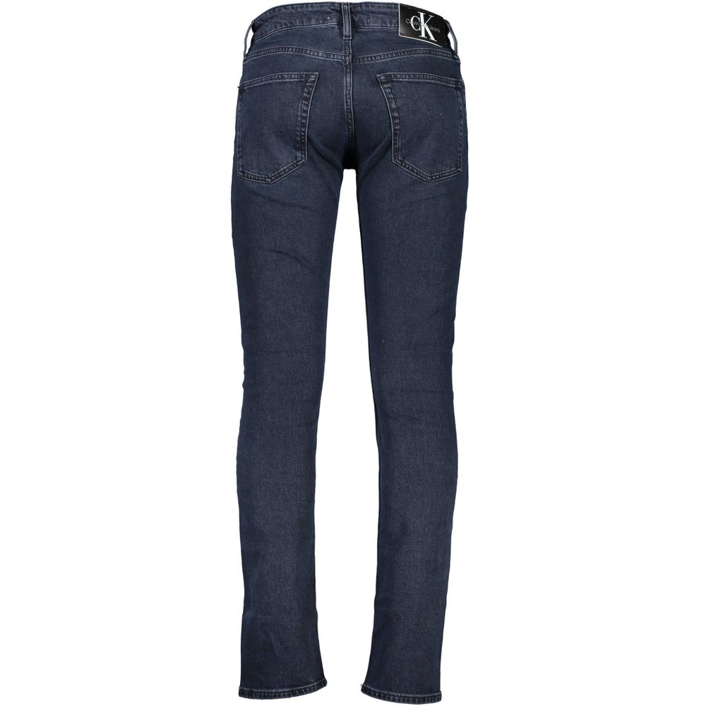 Calvin Klein Blue Cotton Jeans & Pant