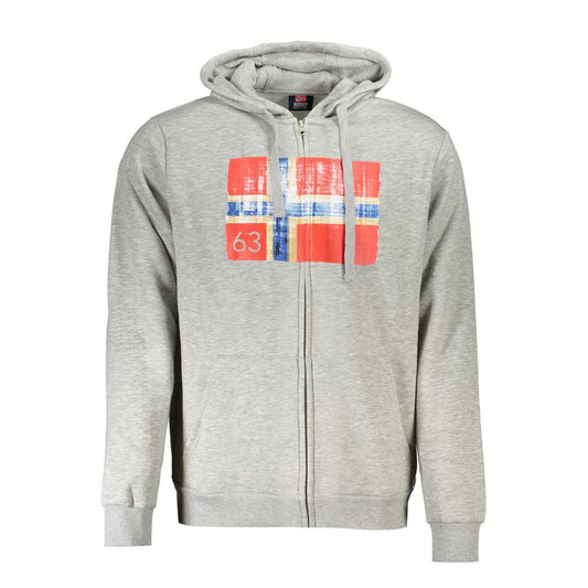 Norway 1963 Brown Cotton Men Sweater