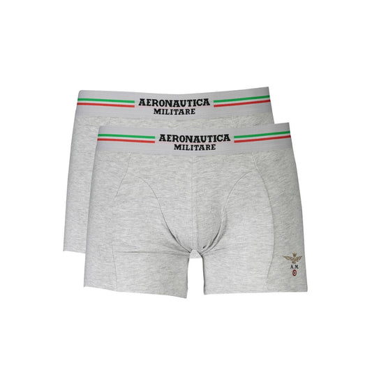 Aeronautica Militare Brown bombaž moški Boxer