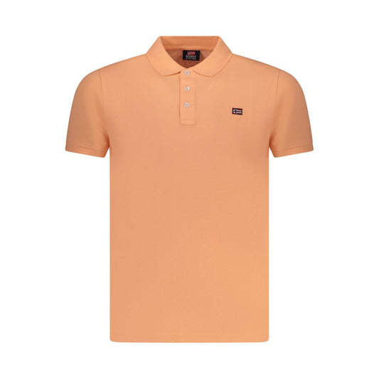 Norway 1963 Pink Cotton Men Polo Shirt