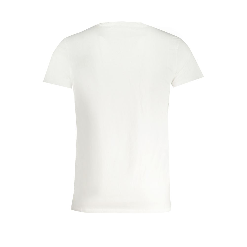 Trussardi Bela bombažna majica