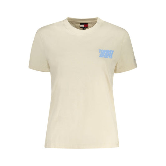 Tommy Hilfiger Beige Cotton Women Top
