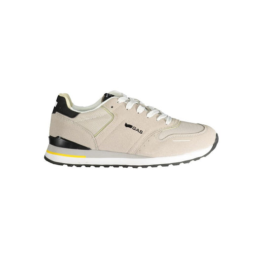 Gas Gray Polyester Men Sneaker