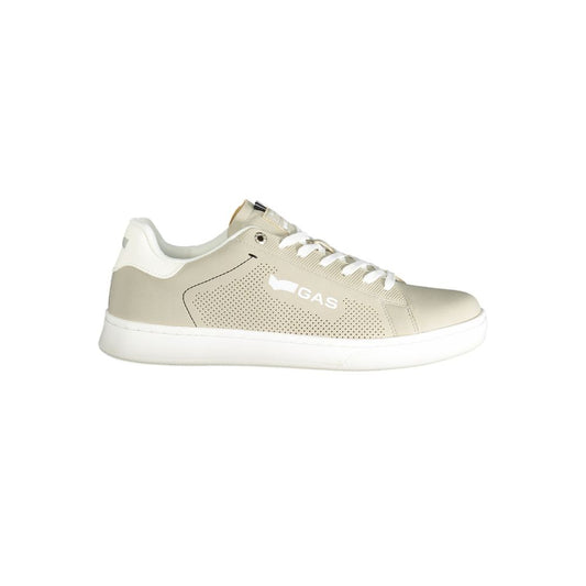 Gas Gray Polyester Men Sneaker