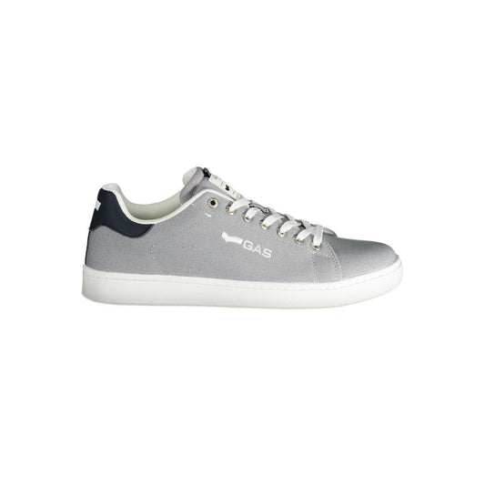Gas Gray Polyester Mens Sneaker