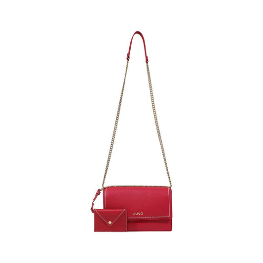 Liu Jo Red Polyethylene Handbag
