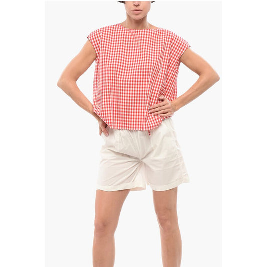 Woolrich Buffalo Checked Two-Tone Blouse