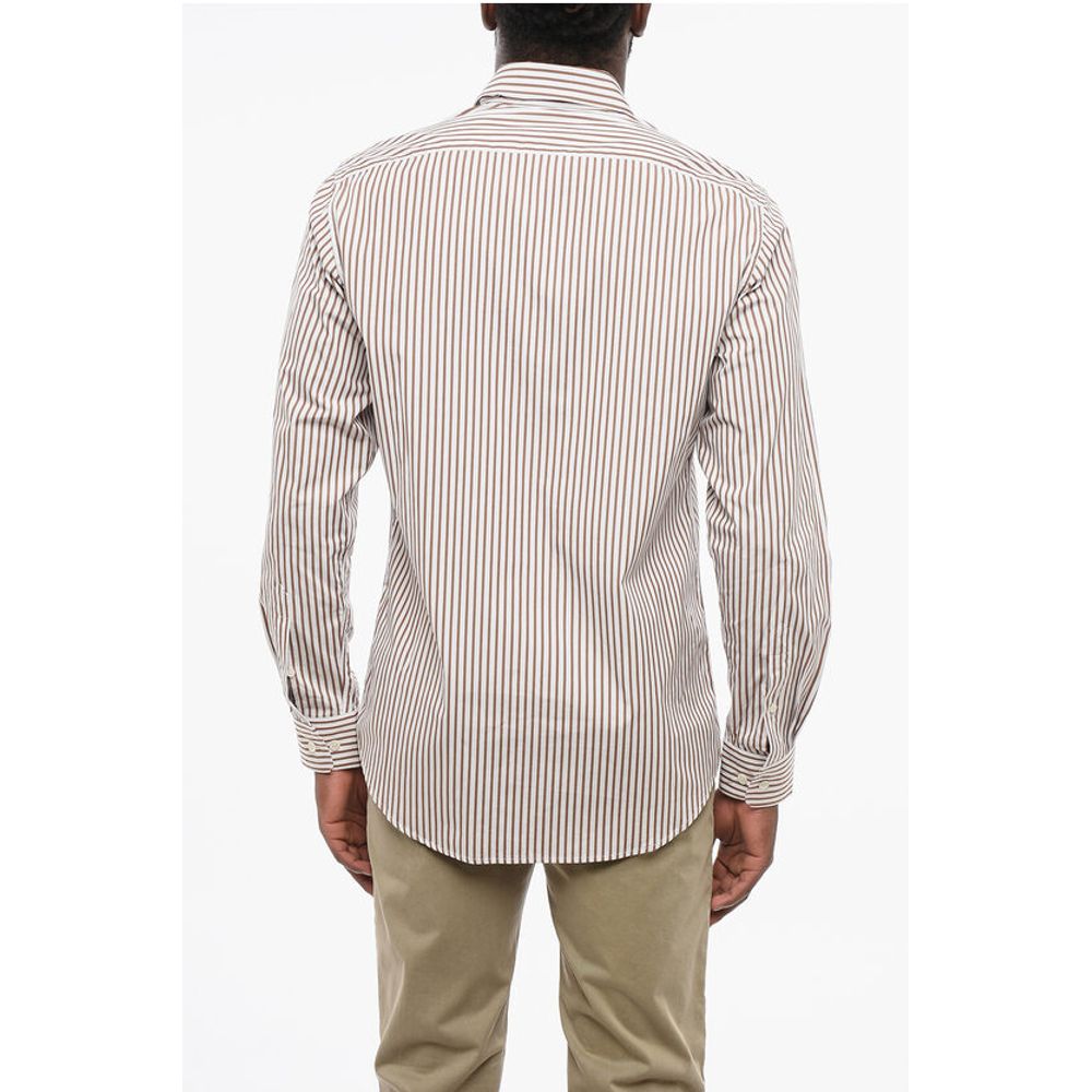 Dries Van Noten Awning Patterned Popeline Cotton Shirt