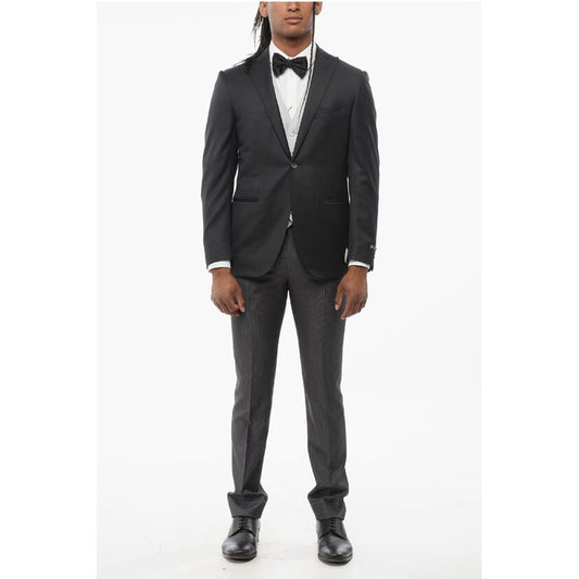 Corneliani 3-Piece CERIMONIA LEADER Suit with Pinstriped Pants