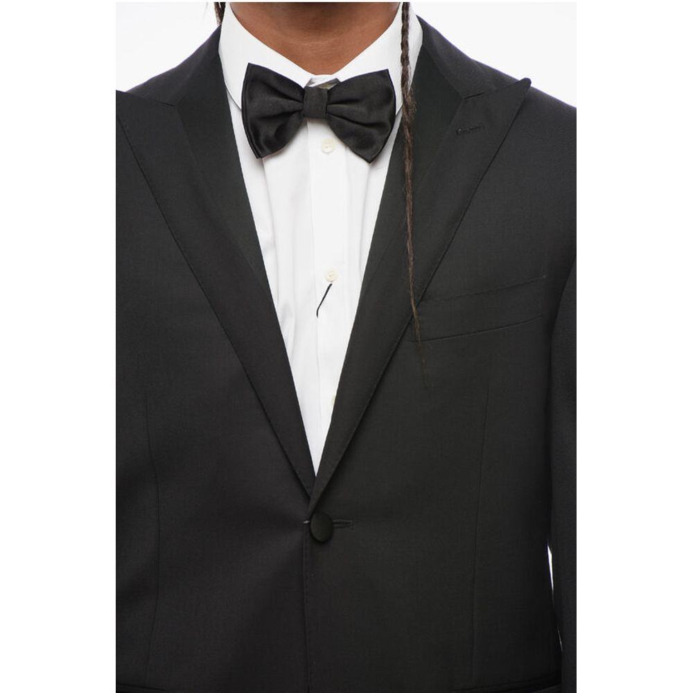 Corneliani 2-Pieces SMOKING LEADER Suit with Satin Details