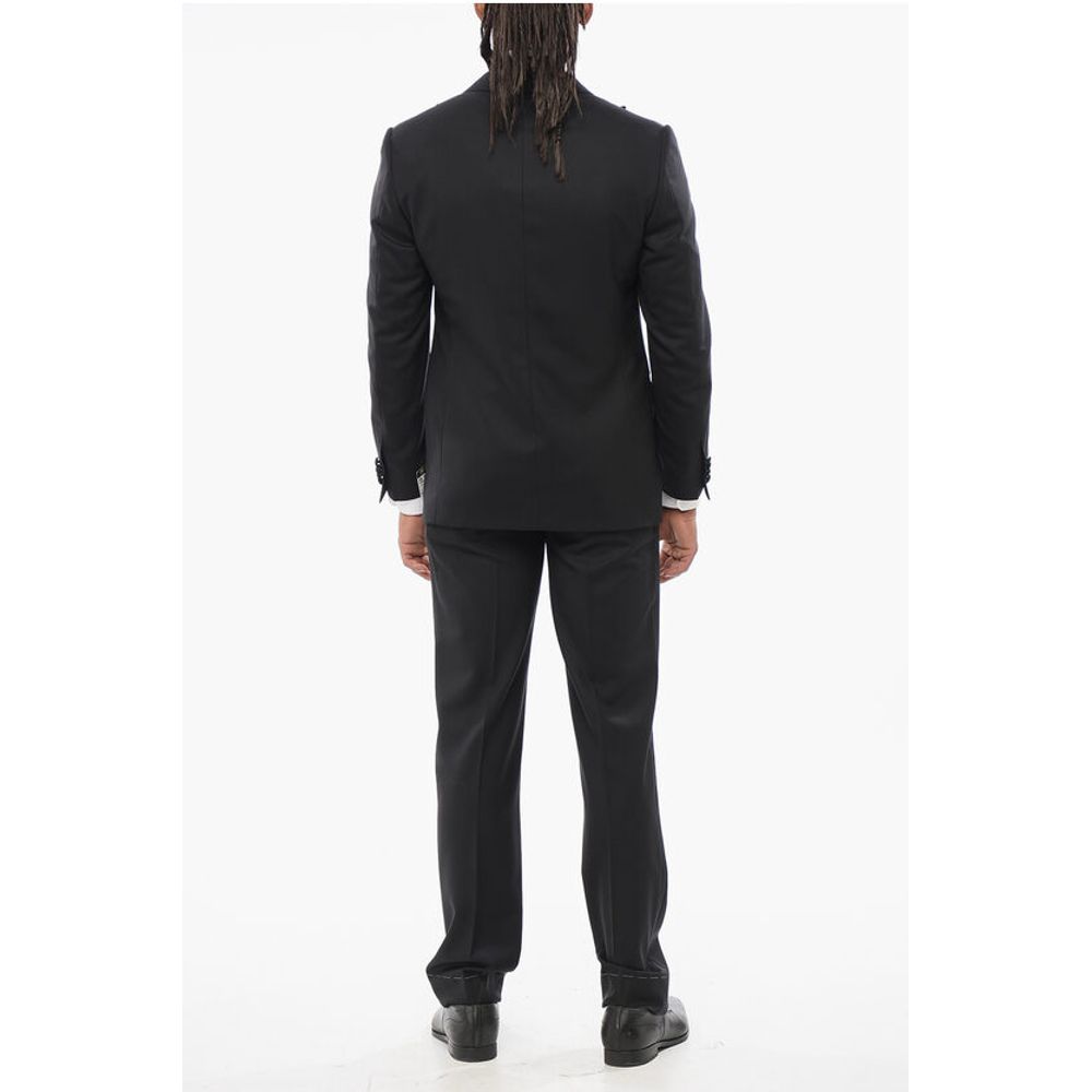 Corneliani 2-Pieces SMOKING LEADER Suit with Satin Details