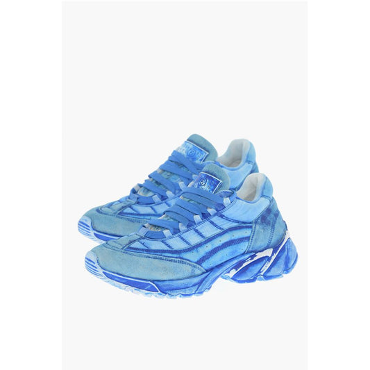Maison Margiela MM6 Lace-up Sneakers with Tie-dye Effect