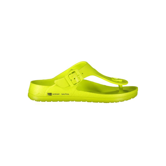 Norway 1963 Yellow Plastic Women Sandal