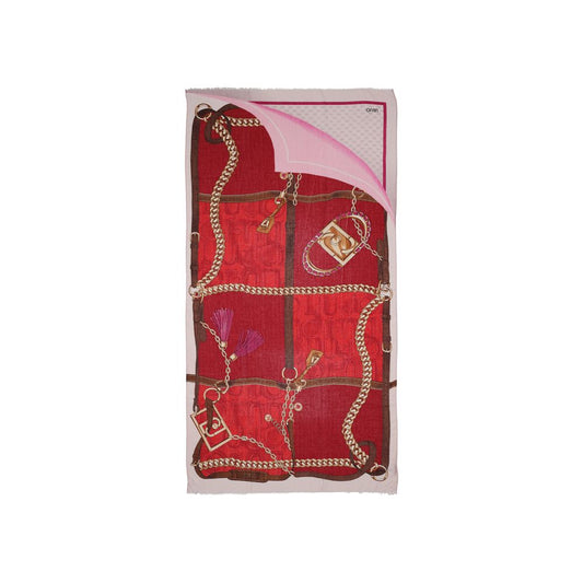Liu Jo Red Polyester Scarf