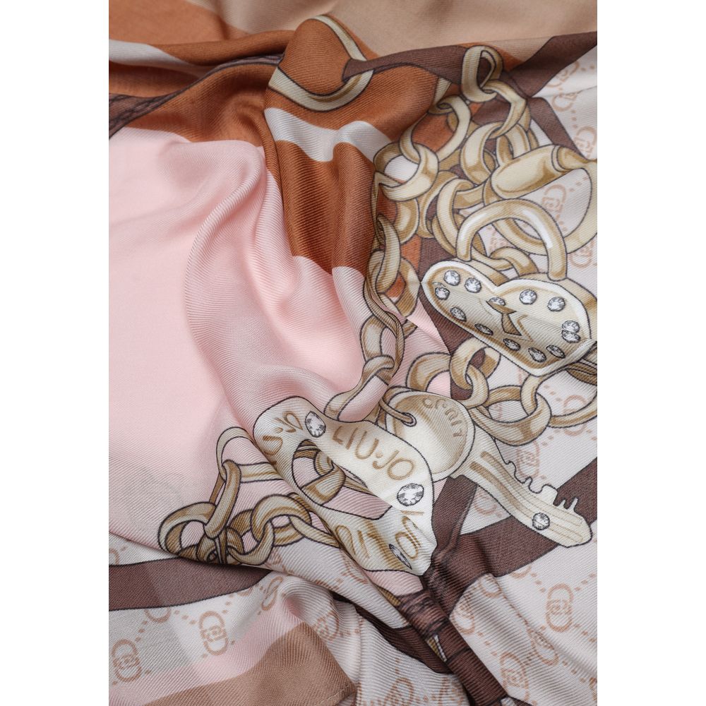 Liu Jo Beige Modal Scarf