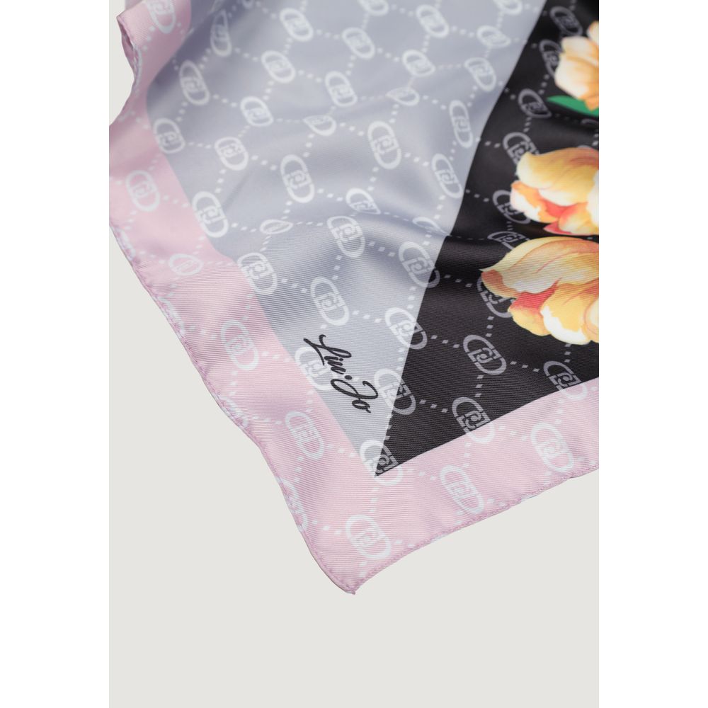 Liu Jo Black Polyester Scarf