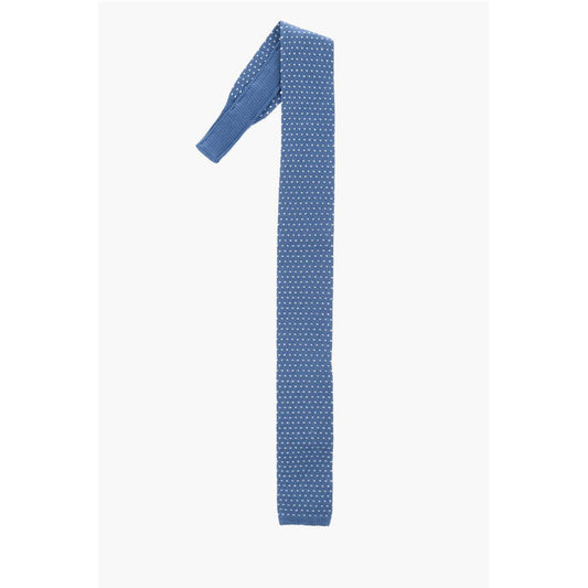 Corneliani Balanced Stripe Knitted Silk Tie
