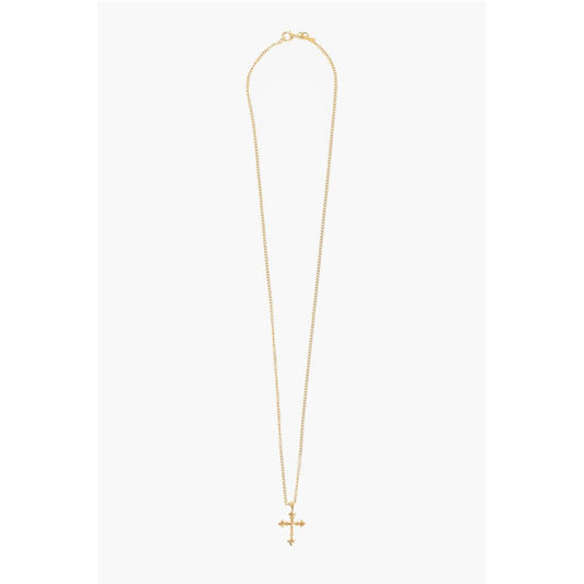 Emanuele Bicocchi Golde-Effect Silver Chain Necklace