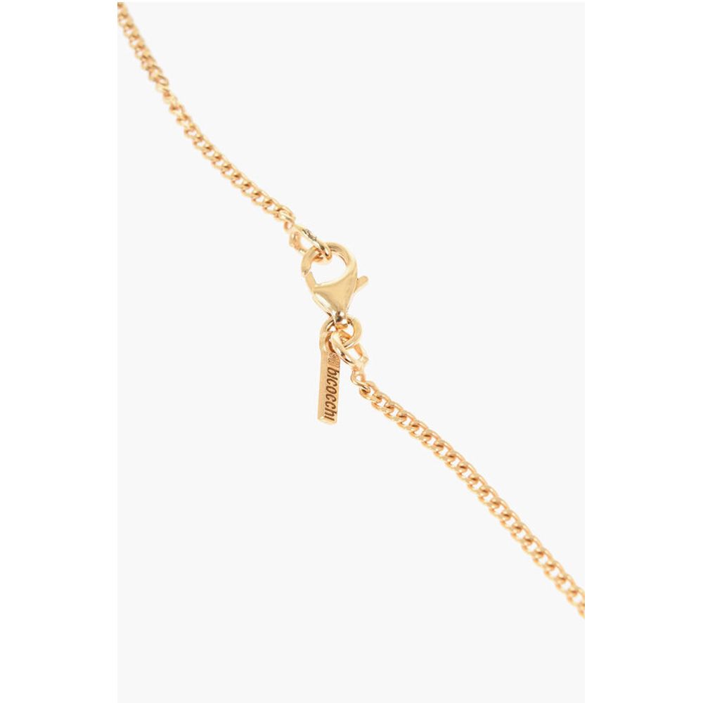 Emanuele Bicocchi Golde-Effect Silver Chain Necklace