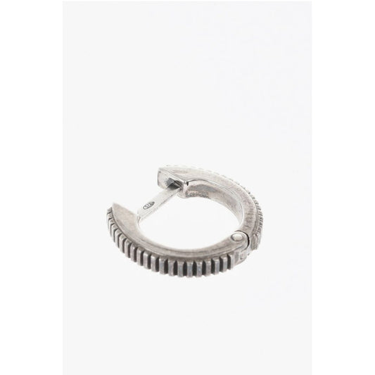 Emanuele Bicocchi Silver Hoop Single earring