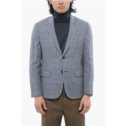 Nino Danieli Two-Tone Checked Blazer