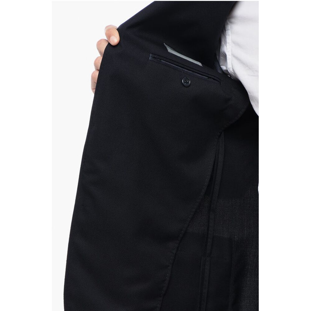 Nino Danieli Half-Lined Virgin Wool Blazer