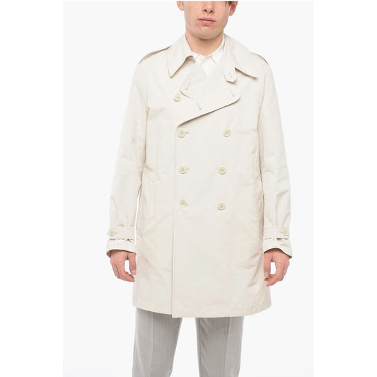 Aspesi Cotton Blend TITANIO Unlined Trench Coat