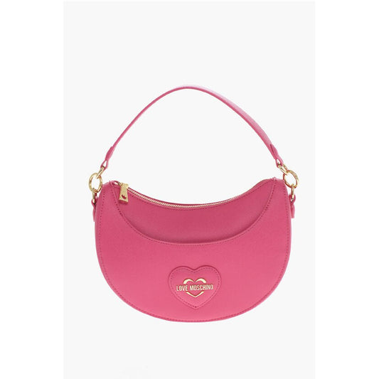 Moschino LOVE Saffiano Faux Leather ECO-FRIENDLY Hobo Bag