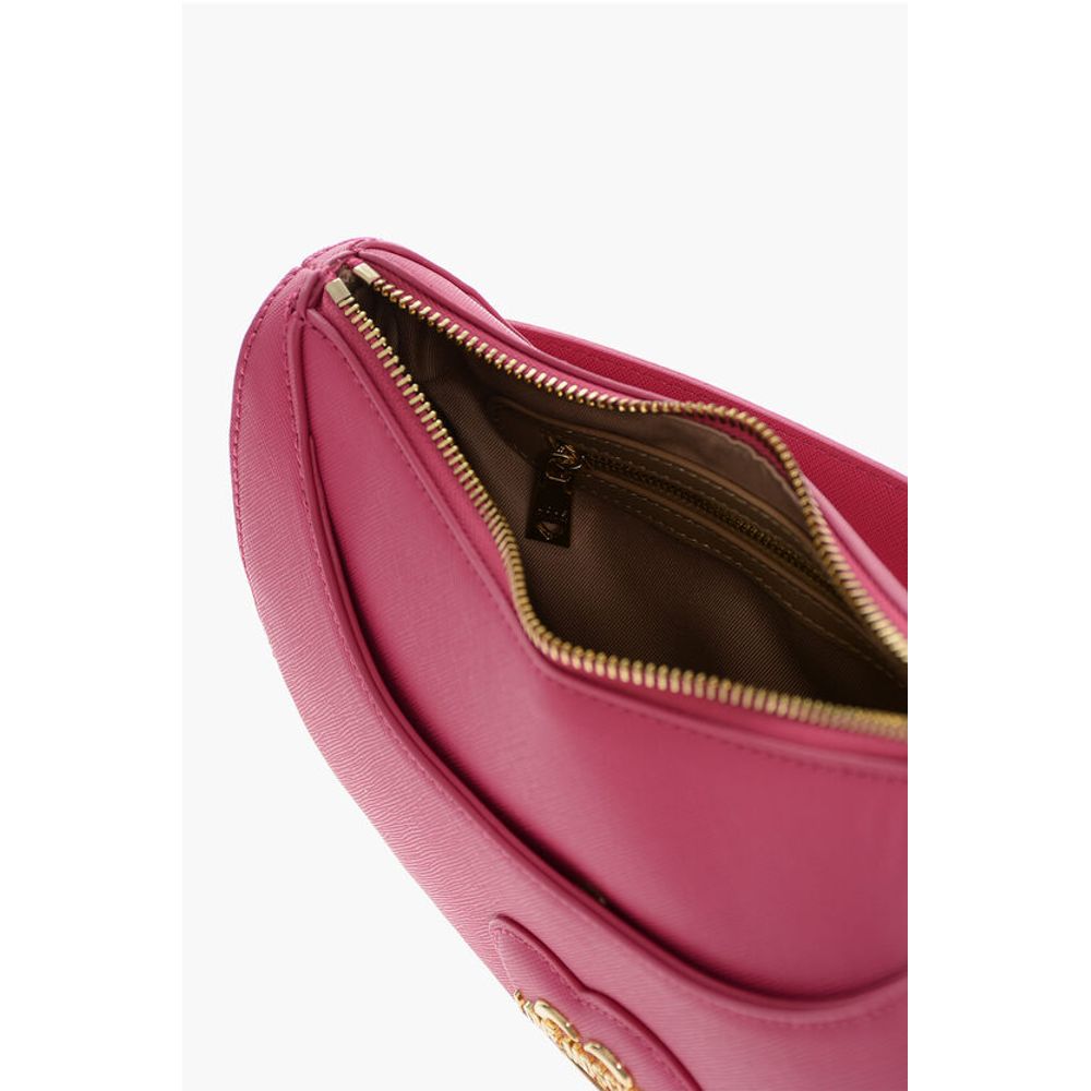 Moschino LOVE Saffiano Faux Leather ECO-FRIENDLY Hobo Bag