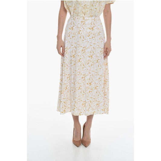 Samsoe Samsoe Floral-Printed ANDINA Flared Maxi Skirt