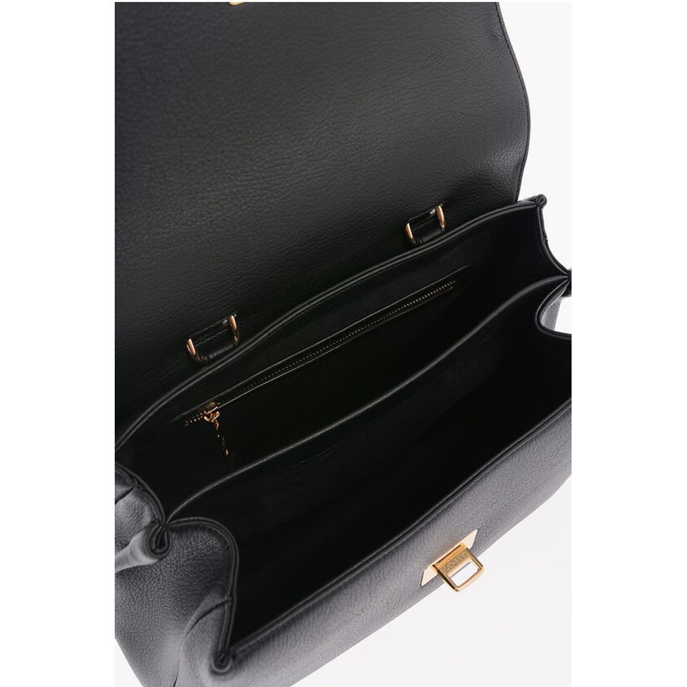 Moschino LOVE Faux Leather Bag with Removable Shoulder Strap
