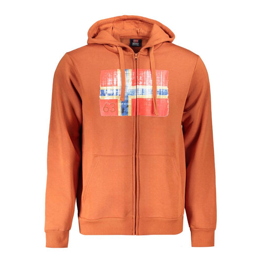 Norway 1963 Brown Cotton Sweater