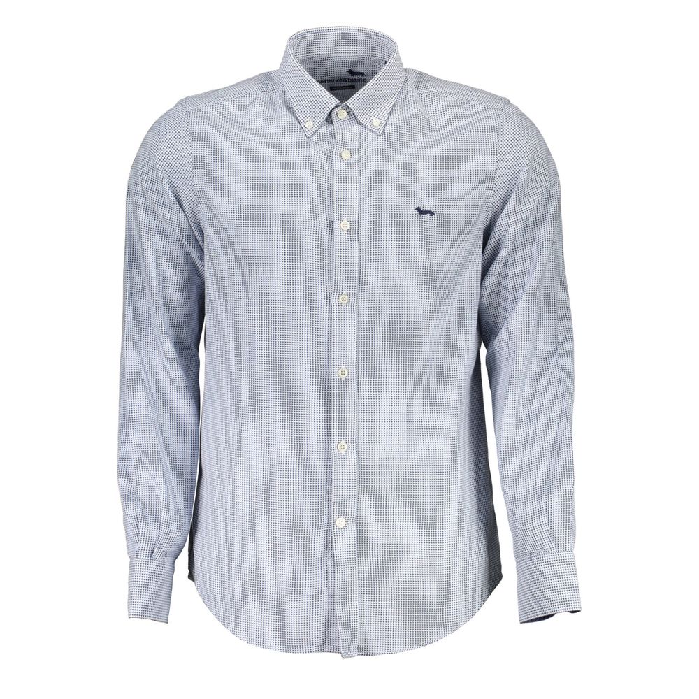 Harmont & Blaine Blue Cotton Shirt
