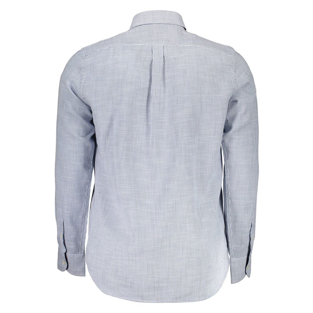 Harmont & Blaine Blue Cotton Shirt