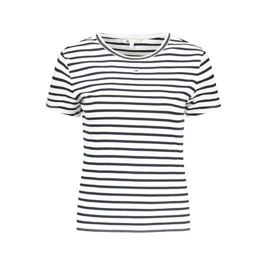 Tommy Hilfiger White Cotton Tops & T-Shirt