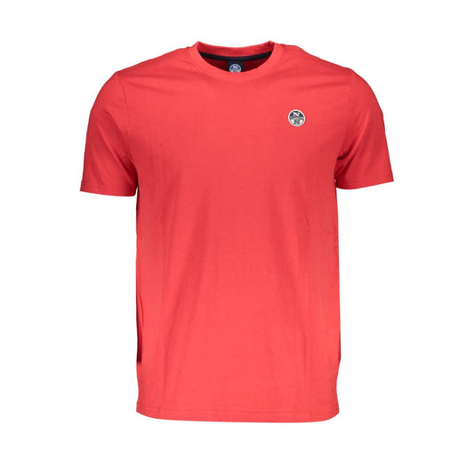 North Sails Red Cotton T-Shirt