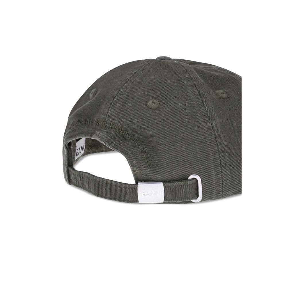 Ganni Logo Baseball Cap