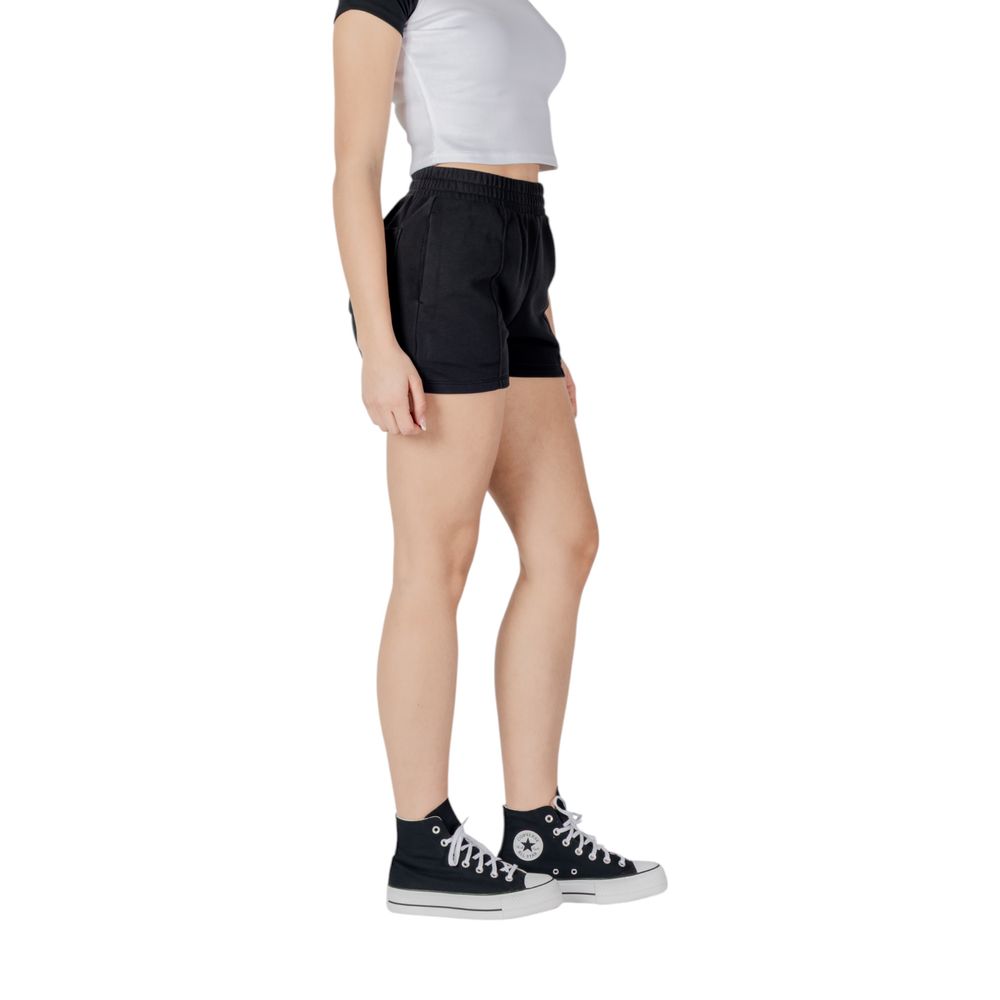 Converse Black Cotton Bermuda