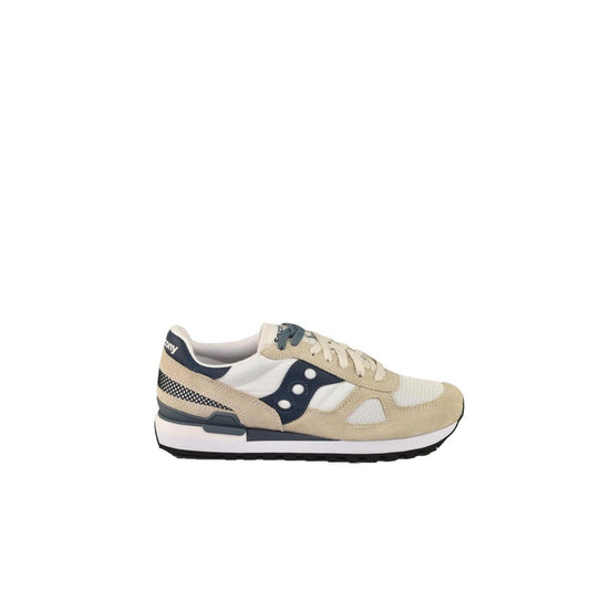 Saucony Beige Leather Sneaker