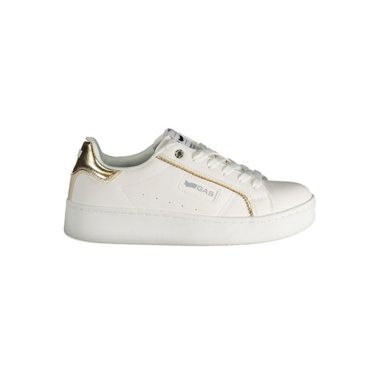 Gas White Polyester Sneaker
