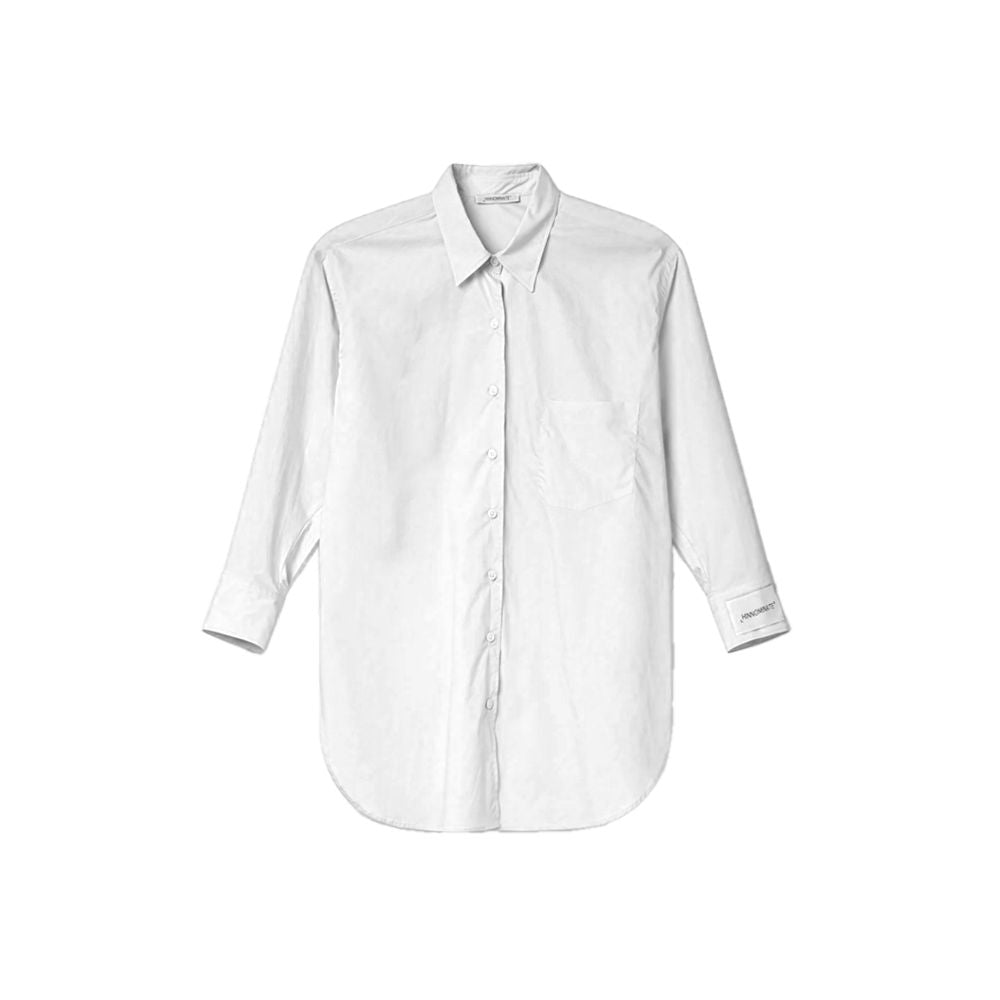Hinnominate White Cotton Shirt