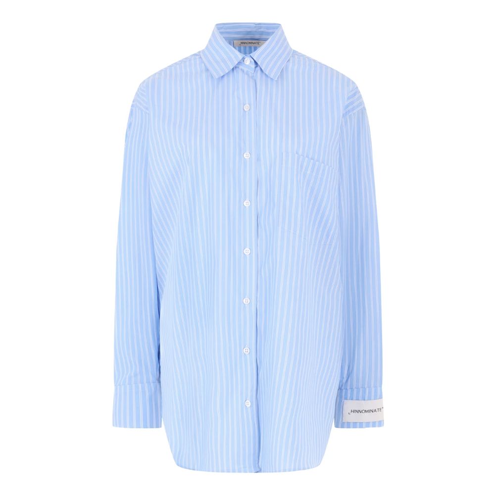 Hinnominate Blue Cotton Shirt