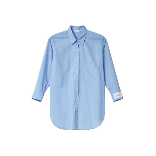 Hinnominate Blue Cotton Shirt