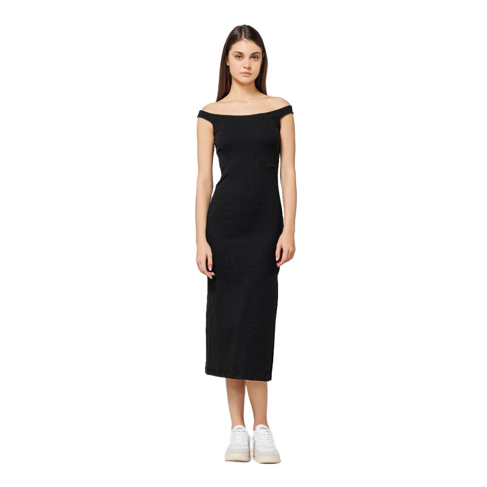 Hinnominate Black Cotton Dress
