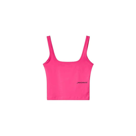 Hinnominate Fuchsia Cotton Tops & T-Shirt